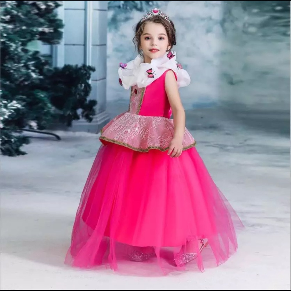Fancy Embroidered Butterfly princess costume dress - Picture 5 of 9